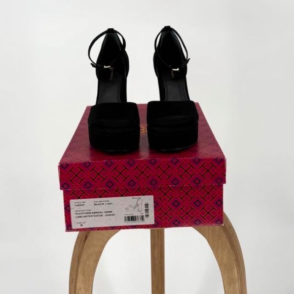 New Tory Burch Platform Sandals Size 8 - Picture 6 of 17